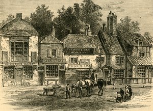Biały Jeleń, Knightsbridge, 1820, c1876. autorstwa Unbekannt