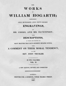 Dzieła Williama Hogartha, tom II, 1827. autorstwa Unbekannt