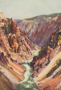 Rzeka Yellowstone, 1916 autorstwa Unbekannt