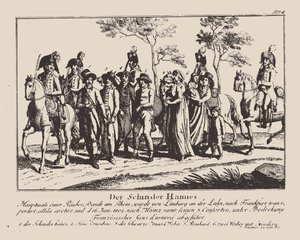 Aresztowanie Schinderhannesa, 1802. autorstwa Unbekannt