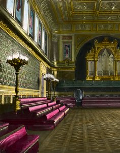 Sala balowa, Pałac Buckingham, Londyn, koniec XIX lub początek XX wieku autorstwa Unbekannt