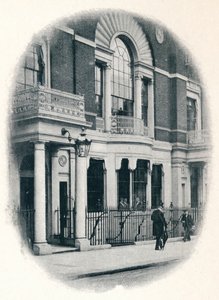 Okno wykuszowe, Boodles Club, Londyn, ok. 1900 1901 r. autorstwa Unbekannt