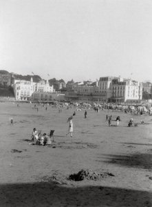 Plaża, Dinard, Bretania, XX wiek autorstwa Unbekannt