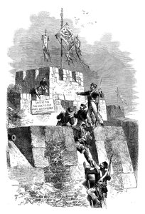 Zdobycie Ting-Hae, Chiny, 1841 c1895 autorstwa Unbekannt