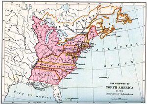Kolonie Ameryki Północnej po ogłoszeniu niepodległości, 1776 1894 autorstwa Unbekannt
