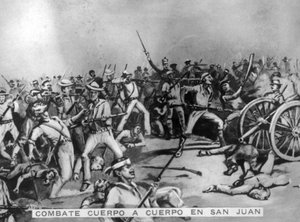 Bitwa pod San Juan, 1898, 1920 autorstwa Unbekannt