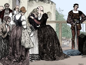 Egzekucja Anny Boleyn, 1536 autorstwa Unbekannt