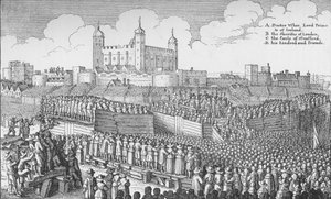 Egzekucja hrabiego Strafforda na Tower Hill, Londyn, 12 maja 1641 1903 autorstwa Unbekannt