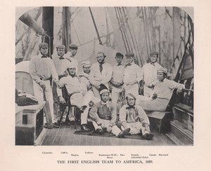 Pierwsza angielska drużyna krykieta w Ameryce, 1859 1912 autorstwa Unbekannt