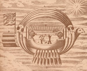 Latający statek, c1709 1919 autorstwa Unbekannt