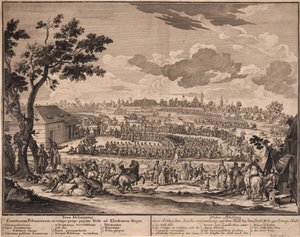 Wolna elekcja Augusta II na podwarszawskiej Woli 1697, 1700 autorstwa Unbekannt