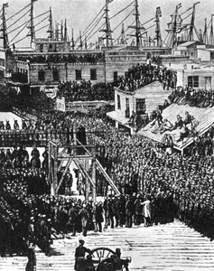Powieszenie Hetherington and Brace, San Francisco, 29 lipca 1856 1954 autorstwa Unbekannt