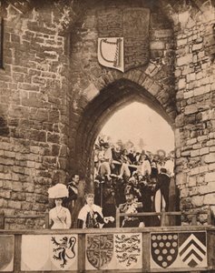 Inwestytura księcia Walii w zamku Caernarvon, 13 lipca 1911 1935 autorstwa Unbekannt