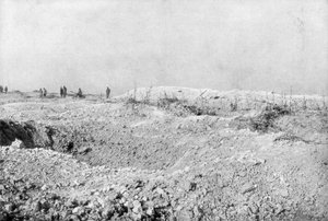 Krajobraz Mort-Homme, Verdun, Francja, I wojna światowa, 1917 autorstwa Unbekannt