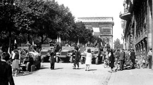 Wyzwolenie Paryża, sierpień 1944 autorstwa Unbekannt