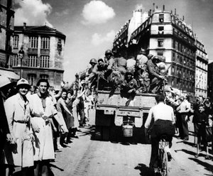 Wyzwolenie Paryża, sierpień 1944 autorstwa Unbekannt