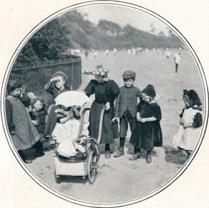 Mała matka, Regents Park, Londyn, ok. 1900 1901 autorstwa Unbekannt