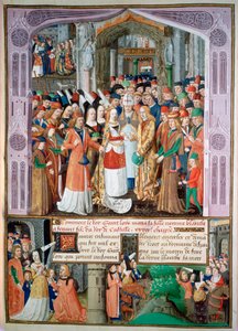 Ślub Blanche i Fernando, 1269, XV w. autorstwa Unbekannt