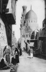 Dzielnica rodzinna, Kair, Egipt, ok. 1920 r. autorstwa Unbekannt