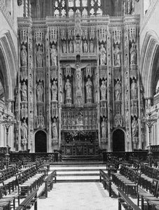 Reredos katedry w Winchester, 1924-1926 autorstwa Unbekannt