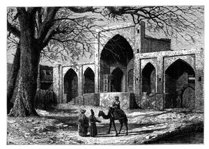 Grób Nadira Szacha z Persji w Mekce, 1688-1747, c1890 autorstwa Unbekannt