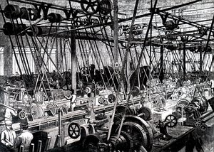 Sklep narzędziowo-tokarski firmy Robert Stephenson and Company. autorstwa Unbekannt
