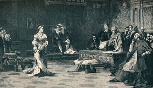 Proces królowej Katarzyny, 1529 1905. autorstwa Unbekannt