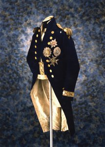 Mundur admirała Lorda Nelsona, który nosił, gdy zginął w bitwie pod Trafalgarem, 1805 r autorstwa Unbekannt
