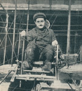 Zdobywca nagrody w wysokości 10 000 funtów za lot z Londynu do Manchesteru, 1910 c1937 autorstwa Unbekannt