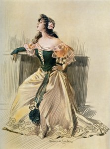 Teatr De La Porte-Saint-Martin - Falstaff - Nelly. - Panna Pannetier, 1904. autorstwa Unbekannt