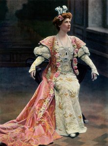 Teatr Narodowy De Opera-Comique. - Królowa Fiammette. Miss Garden, rola Orlando, 1904. autorstwa Unbekannt