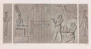Teby, Karnak, z bliska autorstwa Unbekannt