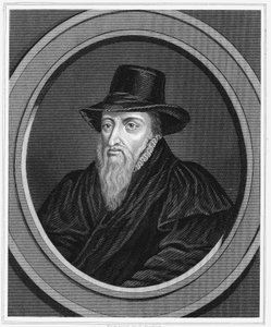 Theodore Beza, francuski reformator religijny, ok. 1600 r., ok. 1851 r. autorstwa Unbekannt