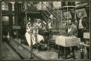 To jest wnętrze jednej z gorzelni carskich, 1901. autorstwa Unbekannt