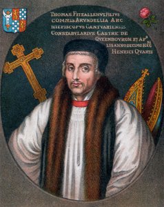 Thomas Arundel, arcybiskup Canterbury i lord kanclerz autorstwa Unbekannt
