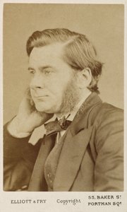 Thomas Henry Huxley, brytyjski biolog, c1865-1886 autorstwa Unbekannt