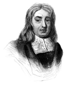 Thomas Sydenham, XVII-wieczny lekarz angielski, ok. 1850 r. autorstwa Unbekannt