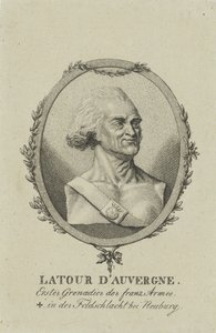 Théophile Corret de La Tour dAuvergne 1743-1800, c. 1800. autorstwa Unbekannt