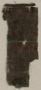 Trzy fragmenty włoskiego gotyckiego jedwabiu, 1300s. autorstwa Unbekannt
