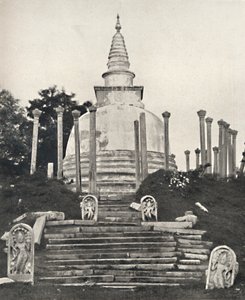 Thuparama Dagoba zu Anuradhapura, 1926 autorstwa Unbekannt