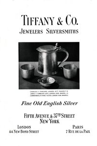 Reklama Tiffany & Co., 1937 autorstwa Unbekannt