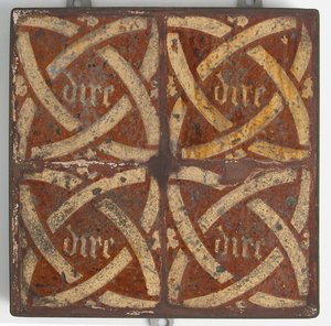 Kafelki, holenderskie, XIV-XV w. autorstwa Unbekannt