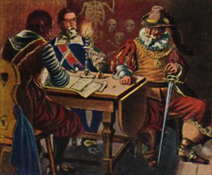 Do 1559-1632. - Grawerowanie wg obrazu A. van Dycka, 1934. autorstwa Unbekannt