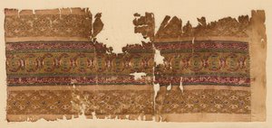 Tiraz z taśmami giloszowymi, 1100s. autorstwa Unbekannt