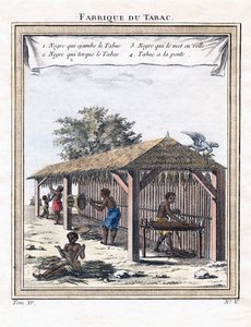 Fabryka tytoniu, 1780 autorstwa Unbekannt