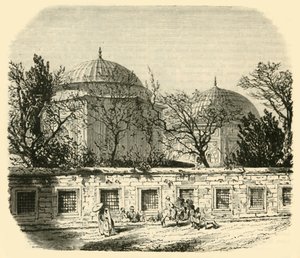 Grób Solymana Wspaniałego i Roksolany, Konstantynopol, 1890. autorstwa Unbekannt