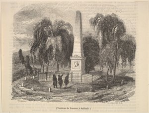 Grób Turenne w Salsbach, 1835-78. autorstwa Unbekannt