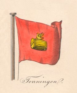 Tonningen, 1838 autorstwa Unbekannt