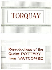 Torquay - Reprodukcje osobliwej ceramiki z Watcombe, 1919 autorstwa Unbekannt