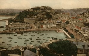 Torquay z Vane Hill, 1930. autorstwa Unbekannt
